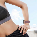 22mm Samsung Galaxy Watch Strap/Band | Red Wine Silicone Strap/Band