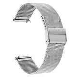 22mm Samsung Galaxy Watch Strap/Band | Silver Milanese Strap/Band