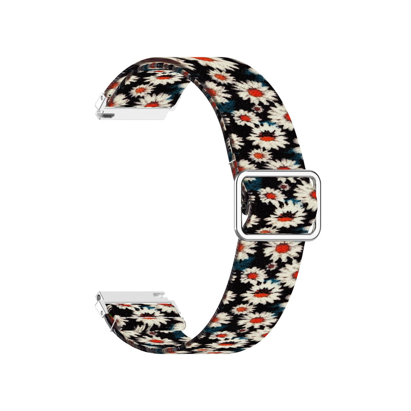 22mm Samsung Galaxy Watch Strap/Band | Summer Flowers Nylon Strap/Band