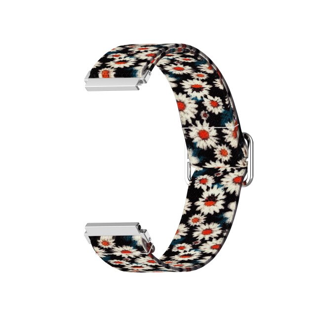 22mm Samsung Galaxy Watch Strap/Band | Summer Flowers Nylon Strap/Band