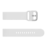 22mm Samsung Galaxy Watch Strap/Band | White Silicone Strap/Band