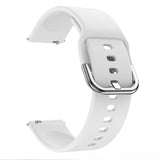 22mm Samsung Galaxy Watch Strap/Band | White Silicone Strap/Band