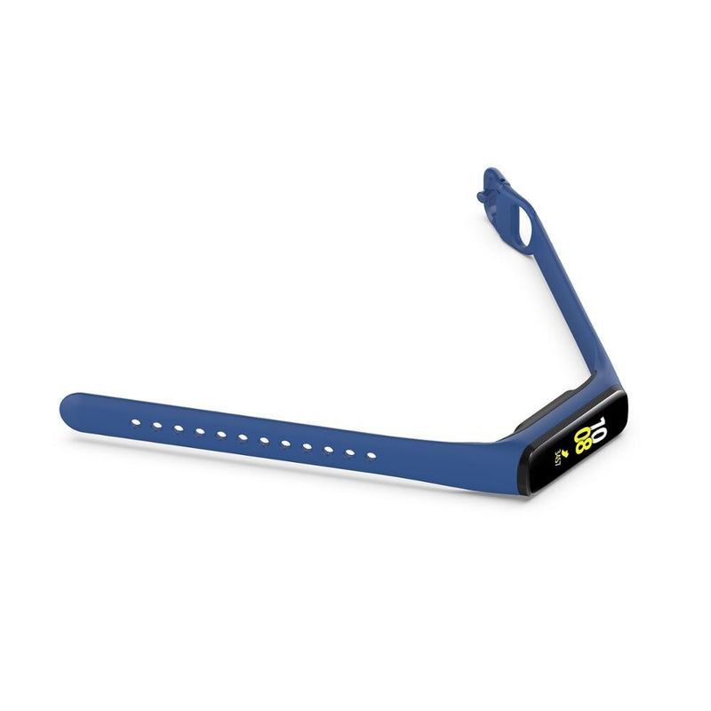 For Galaxy Fit 2 (SM-R220) | Dark Blue Plain Silicone Strap