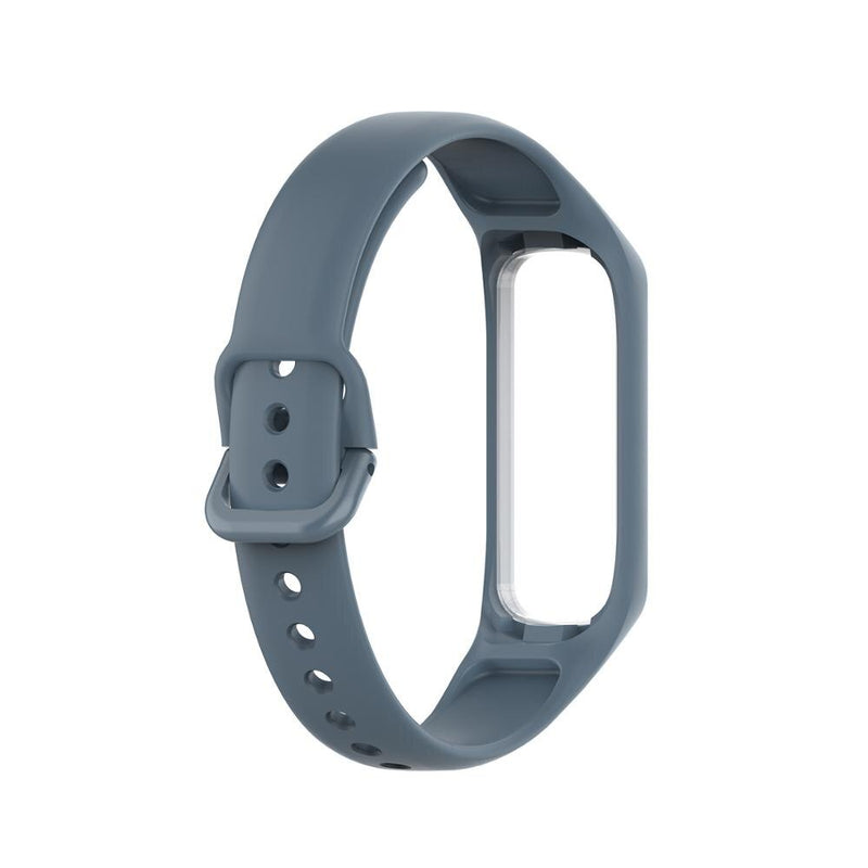 For Galaxy Fit 2 (SM-R220) | Dark Grey Plain Silicone Strap