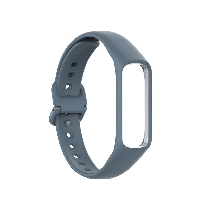 For Galaxy Fit 2 (SM-R220) | Dark Grey Plain Silicone Strap