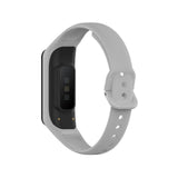 For Galaxy Fit 2 (SM-R220) | Light Grey Plain Silicone Strap