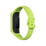 For Galaxy Fit 2 (SM-R220) | Lime Green Plain Silicone Strap