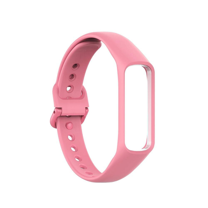 For Galaxy Fit 2 (SM-R220) | Pink Plain Silicone Strap