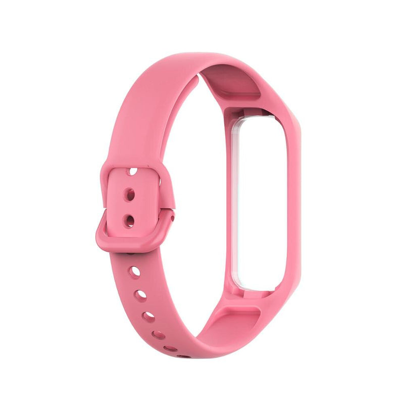 For Galaxy Fit 2 (SM-R220) | Pink Plain Silicone Strap