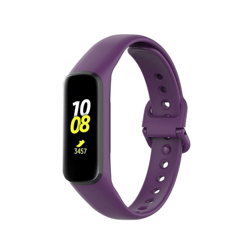 For Galaxy Fit 2 (SM-R220) | Purple Plain Silicone Strap