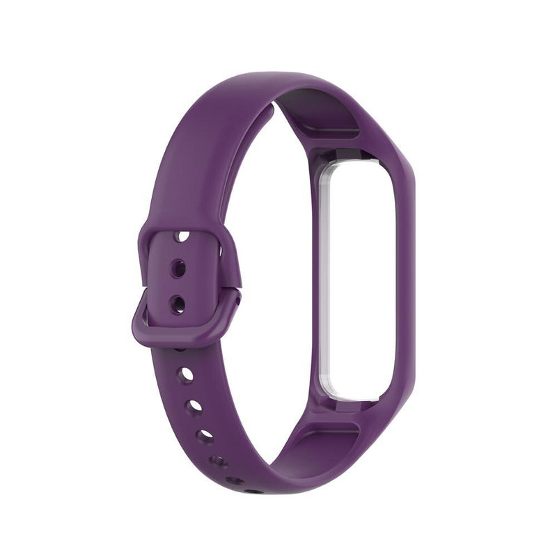 For Galaxy Fit 2 (SM-R220) | Purple Plain Silicone Strap