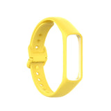 For Galaxy Fit 2 (SM-R220) | Yellow Plain Silicone Strap