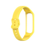 For Galaxy Fit 2 (SM-R220) | Yellow Plain Silicone Strap