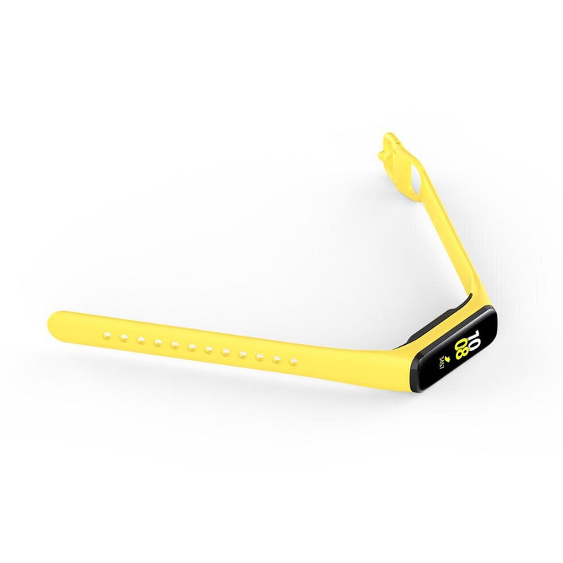 For Galaxy Fit 2 (SM-R220) | Yellow Plain Silicone Strap