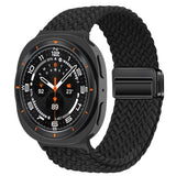 Black Samsung Galaxy Watch 8 Braided Solo Loop | For 40mm/42mm/46mm Models