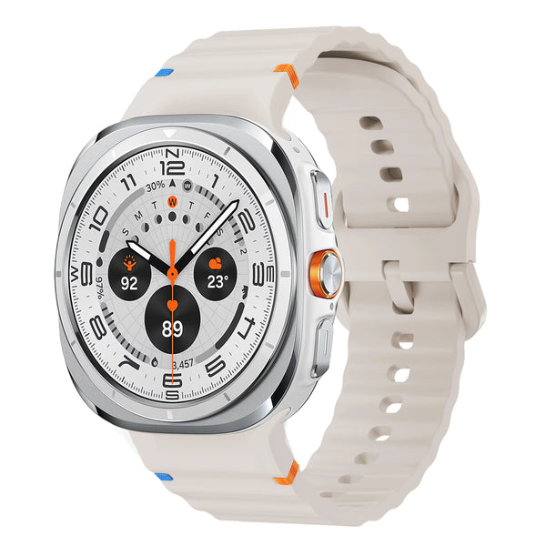 Starlight Silicone Samsung Galaxy Watch 8 Strap | For 40mm/42mm/46mm Models