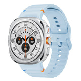 Blue Silicone Samsung Galaxy Watch 8 Strap | For 40mm/42mm/46mm Models