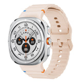 Pink Silicone Samsung Galaxy Watch 8 Strap | For 40mm/42mm/46mm Models