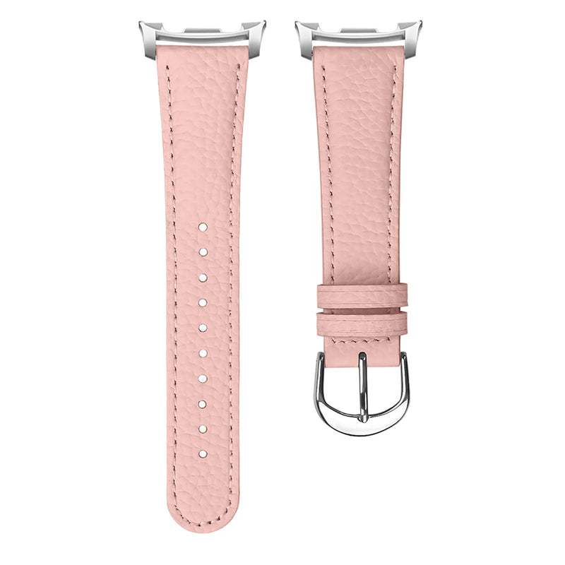 Pink Leather Samsung Galaxy Watch 8 Strap | For 40mm/42mm/46mm Models