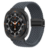 Space Grey Samsung Galaxy Watch 8 Braided Solo Loop | For 40mm/42mm/46mm Models