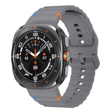Space Grey Silicone Samsung Galaxy Watch 8 Strap | For 40mm/42mm/46mm Models