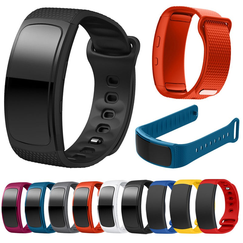 Samsung Gear Fit 2/Gear Fit 2 Pro | Grained Silicone Strap | 11 Available Colours