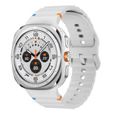 Light Grey Silicone Samsung Galaxy Watch 8 Strap | For 40mm/42mm/46mm Models