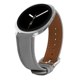 Grey Leather Samsung Galaxy Watch 8 Strap | For 40mm/42mm/46mm Models