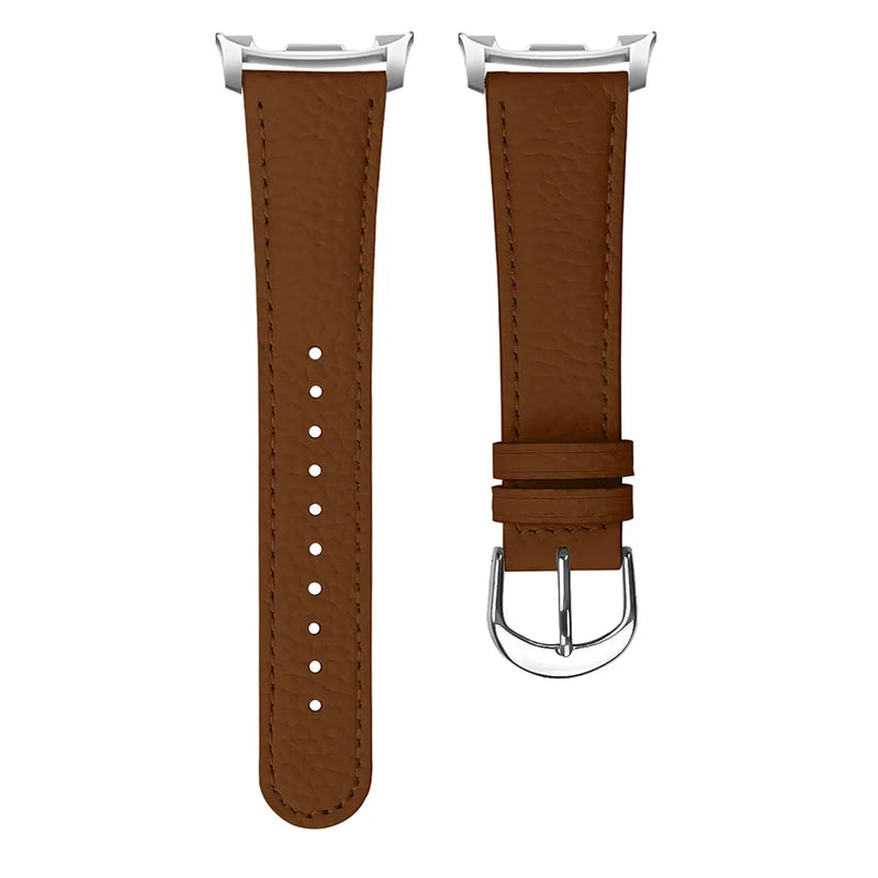 Brown Leather Samsung Galaxy Watch 8 Strap | For 40mm/42mm/46mm Models