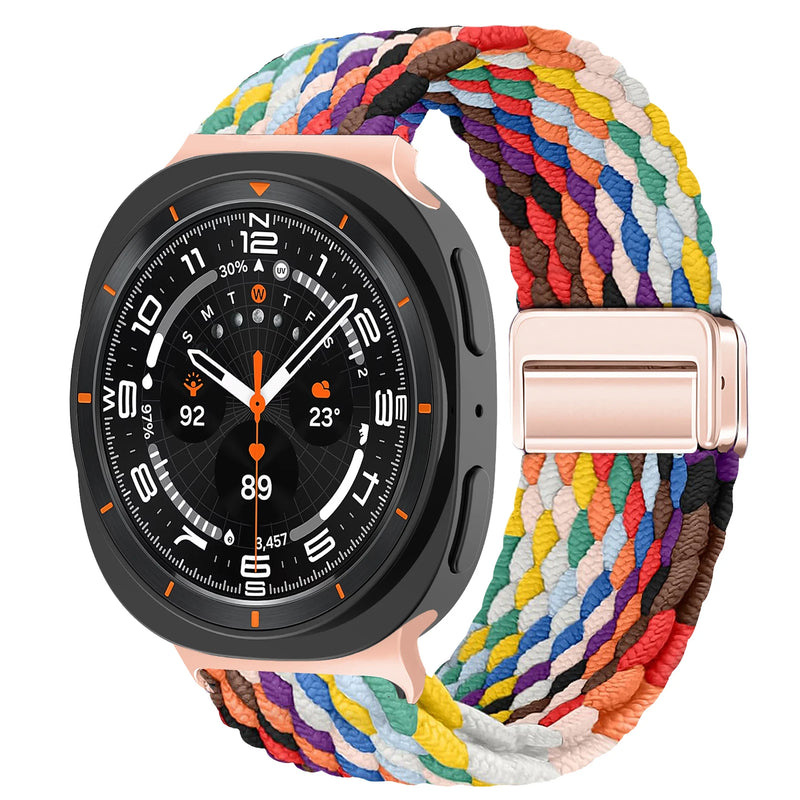 Pride Samsung Galaxy Watch 8 Braided Solo Loop | For 40mm/42mm/46mm Models