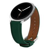 Green Leather Samsung Galaxy Watch 8 Strap | For 40mm/42mm/46mm Models