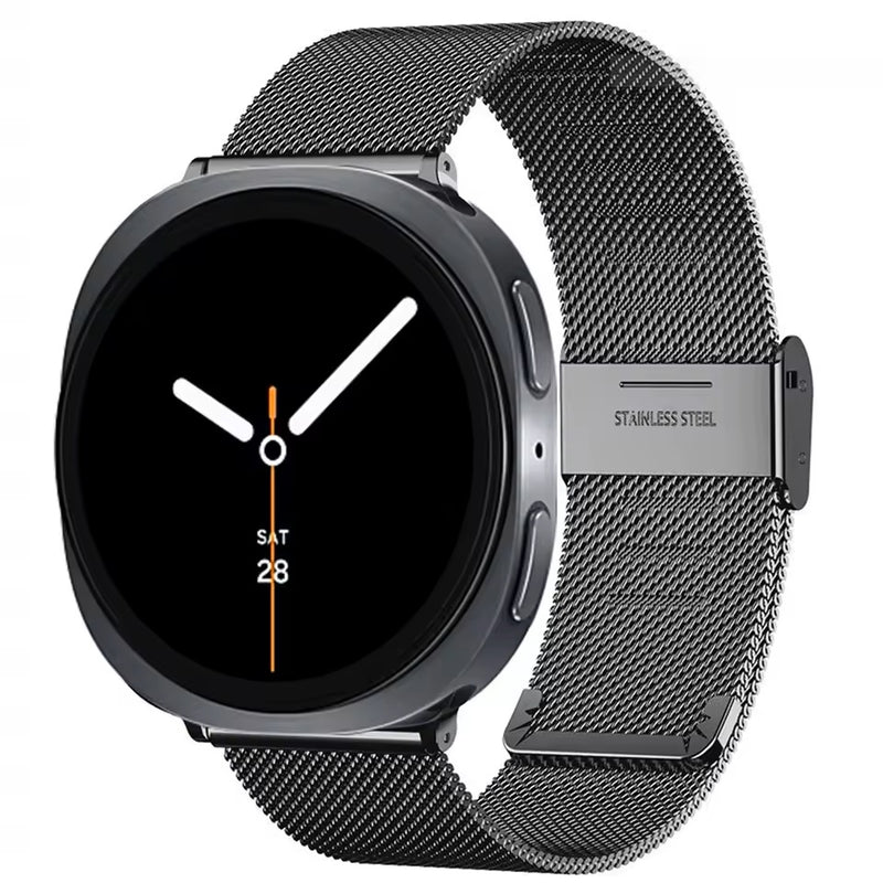 Black Milanese Samsung Galaxy Watch 8 Strap | For 40mm/42mm/46mm Models